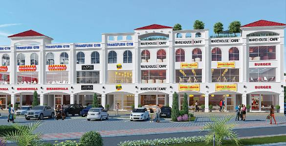 tdi connaught plaza Built Up Showrooms